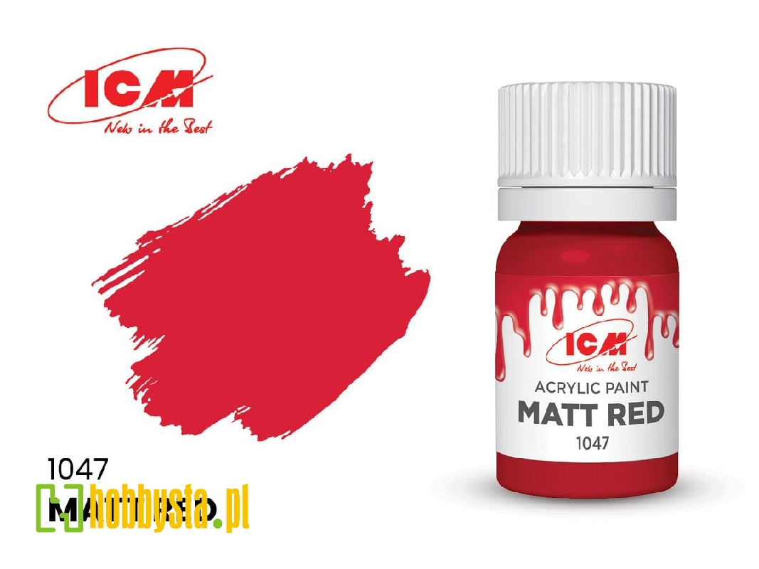 1047 Matt Red - zdjęcie 1