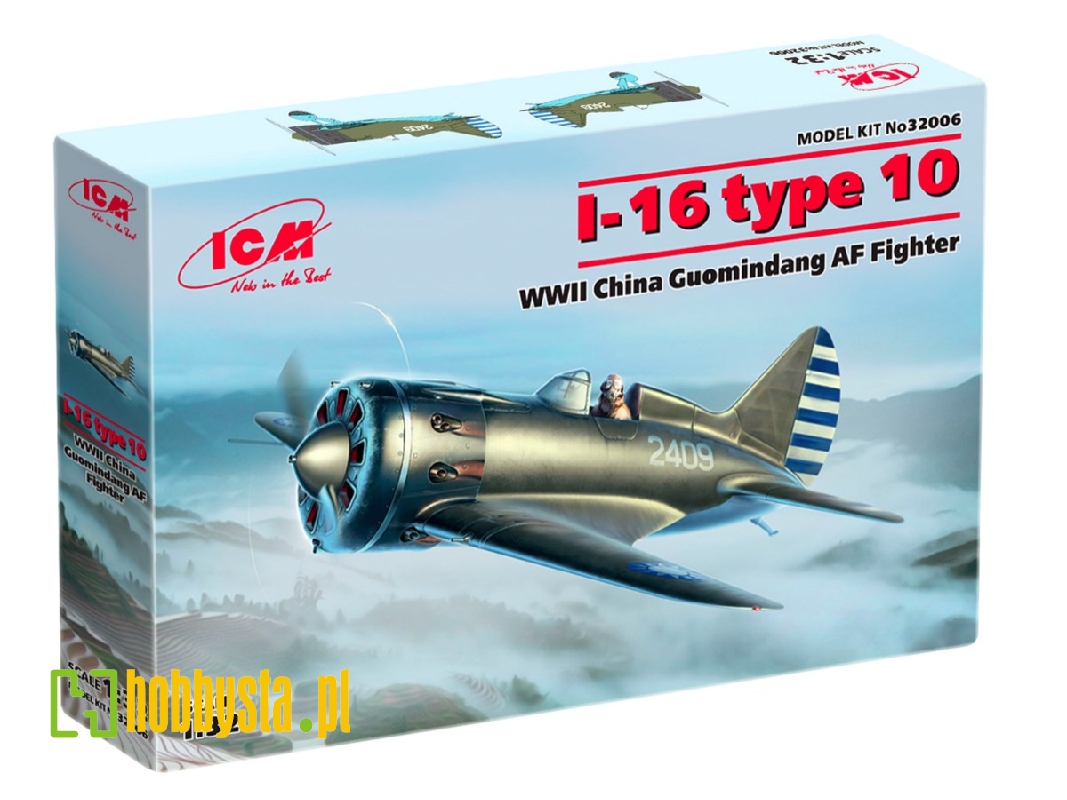 I-16 Type 10, Wwii China Guomindang Af Fighter - zdjęcie 1