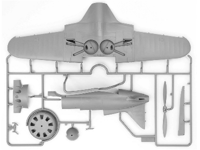 I-16 Type 10, Wwii China Guomindang Af Fighter - zdjęcie 9