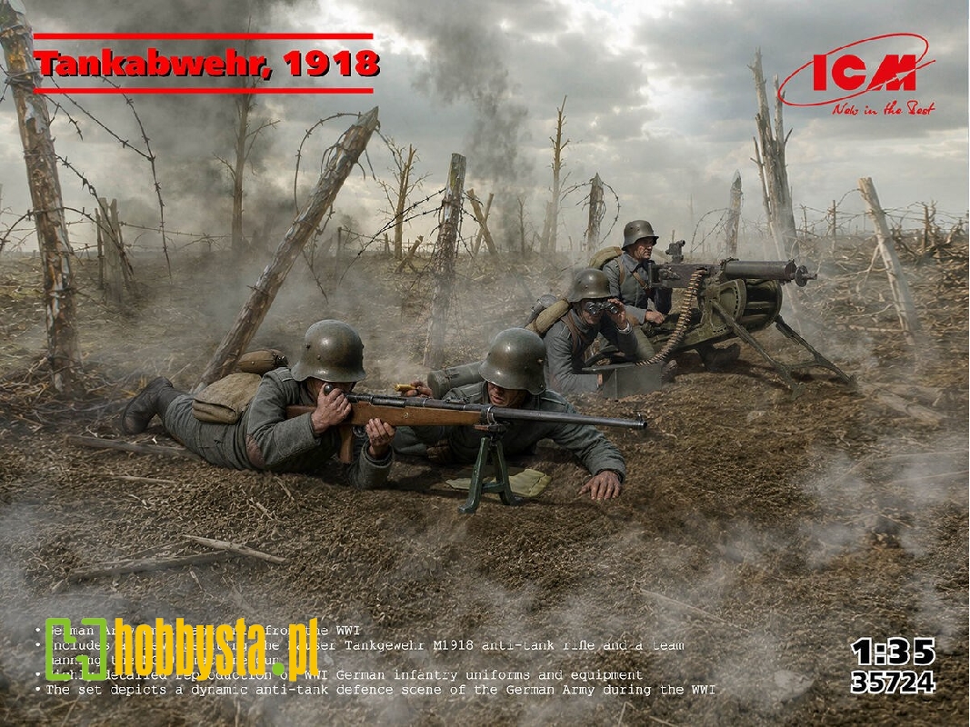 Tankabwehr 1918 (4 Figures) - zdjęcie 1