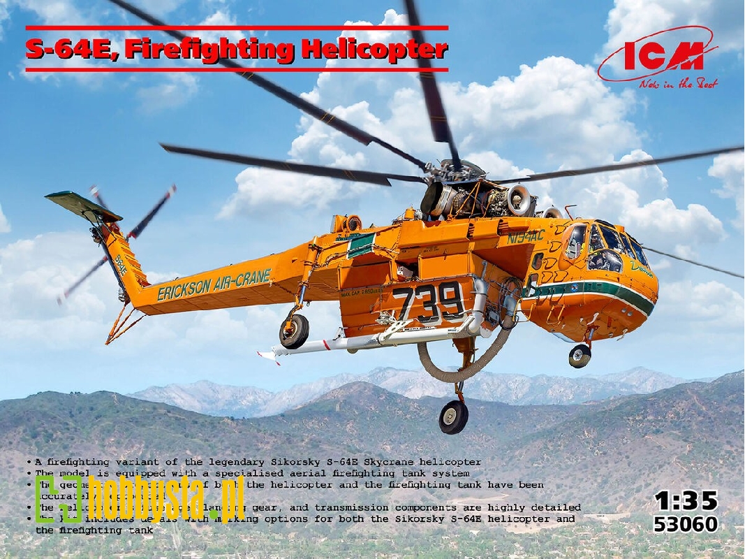 Sikorsky S-64 E - Firefighting Helicopter - zdjęcie 1