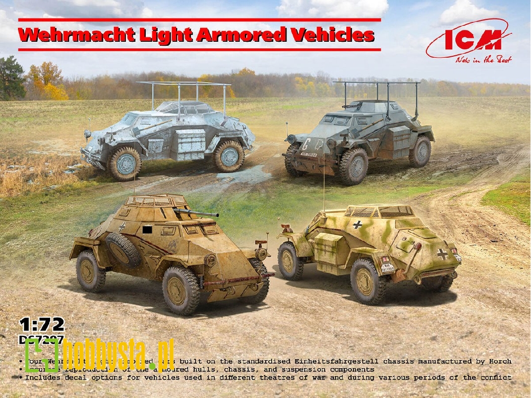 Wehrmacht Light Armored Vehicles (Sd.Kfz.222 / Sd.Kfz.223 / Sd.Kfz.260 And Sd.Kfz.261) - zdjęcie 1
