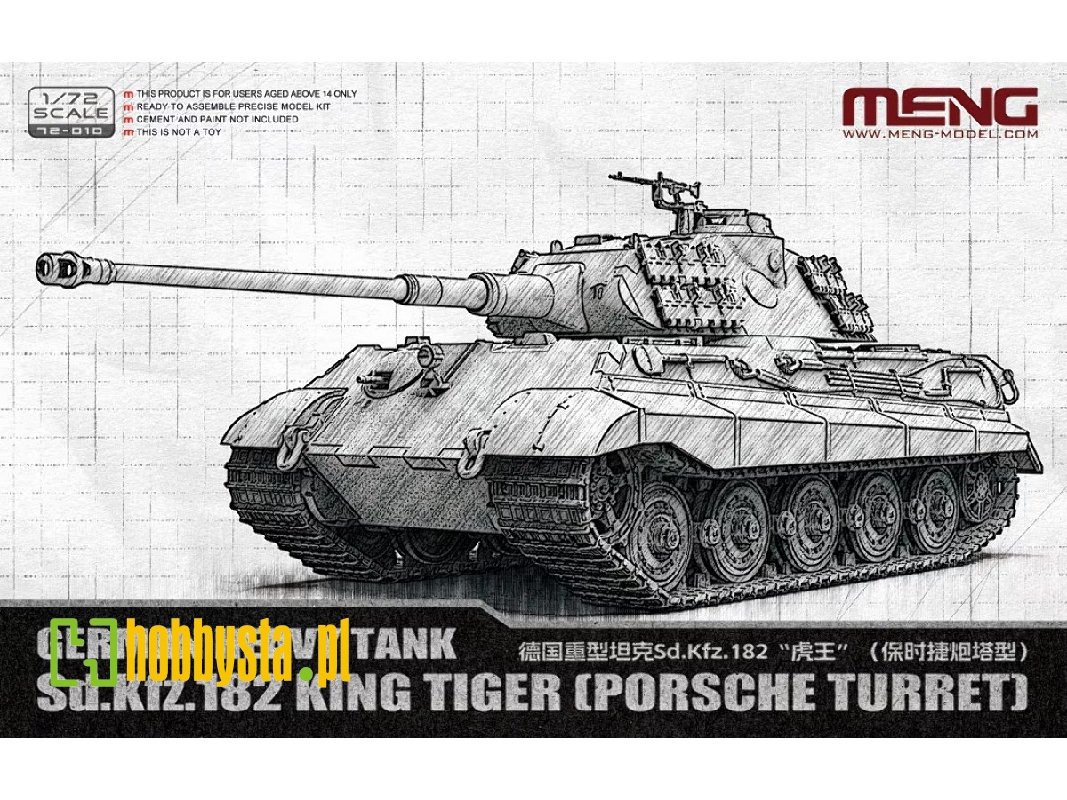 German Heavy Tank Sd.Kfz.182 King Tiger (Porsche Turret) - zdjęcie 1