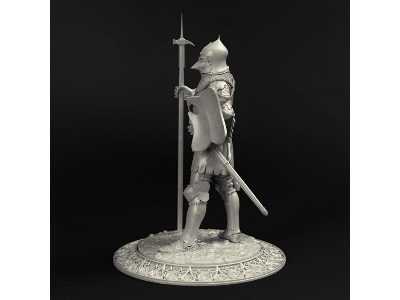 North European Knight With "klappvisor" Bascinet - End Of The 14th Century - zdjęcie 2