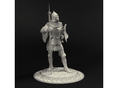 North European Knight With "klappvisor" Bascinet - End Of The 14th Century - zdjęcie 5