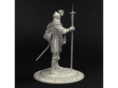 North European Knight With "klappvisor" Bascinet - End Of The 14th Century - zdjęcie 10
