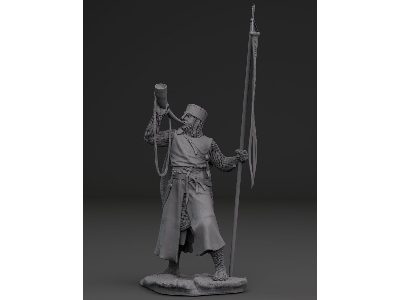 Standard Bearer Of The Oriflamme Banner (Mid 13-th Century) - zdjęcie 1