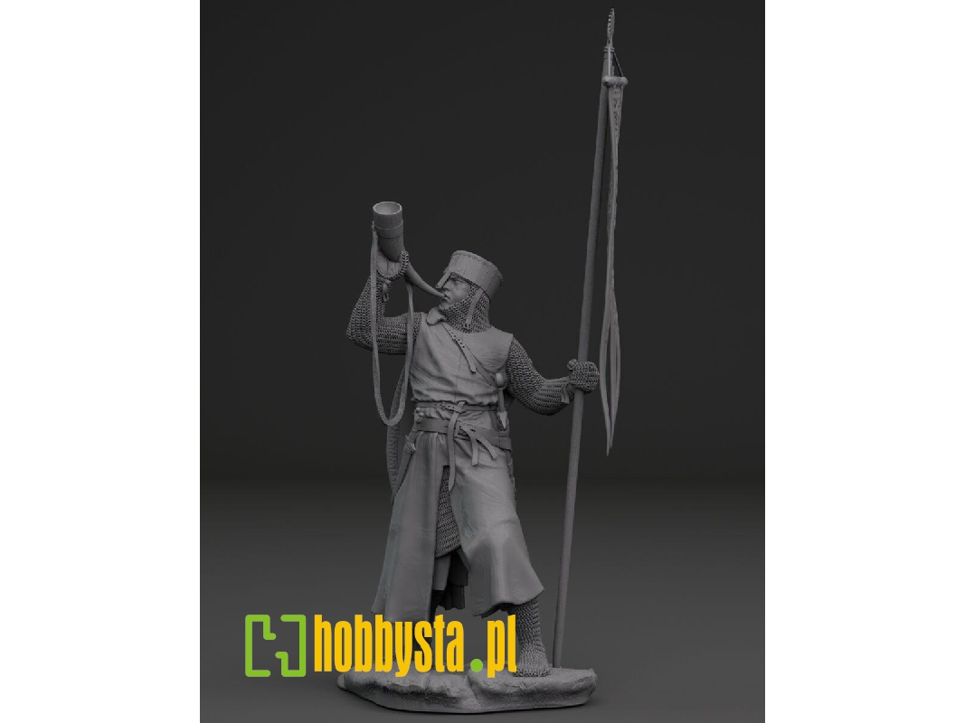 Standard Bearer Of The Oriflamme Banner (Mid 13-th Century) - zdjęcie 1