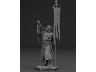 Standard Bearer Of The Oriflamme Banner (Mid 13-th Century) - zdjęcie 2
