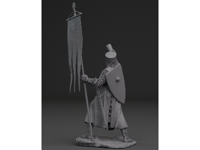 Standard Bearer Of The Oriflamme Banner (Mid 13-th Century) - zdjęcie 4