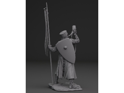 Standard Bearer Of The Oriflamme Banner (Mid 13-th Century) - zdjęcie 5