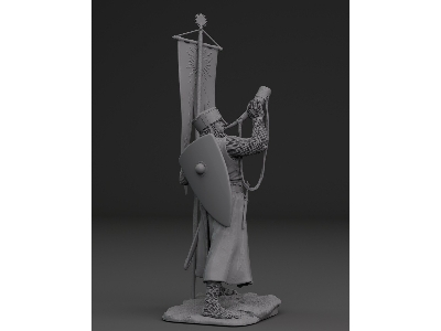Standard Bearer Of The Oriflamme Banner (Mid 13-th Century) - zdjęcie 6