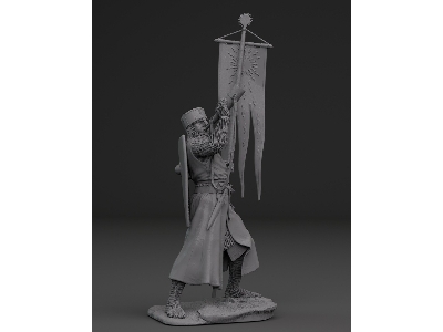 Standard Bearer Of The Oriflamme Banner (Mid 13-th Century) - zdjęcie 7