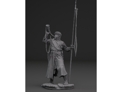 Standard Bearer Of The Oriflamme Banner (Mid 13-th Century) - zdjęcie 9