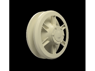 Panther - Late 665 Mm Solid  Idler Wheel (2 Pcs) - zdjęcie 3