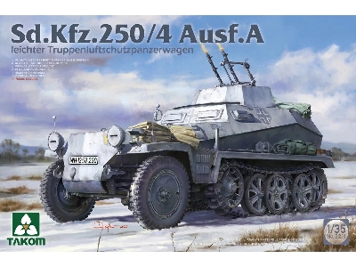 Sd.Kfz. 250/4 Ausf.A leichter Truppenluftschutzpanzerwagen - zdjęcie 1