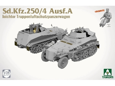 Sd.Kfz. 250/4 Ausf.A leichter Truppenluftschutzpanzerwagen - zdjęcie 2