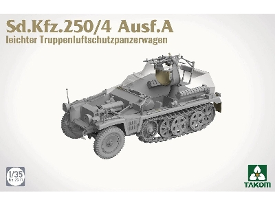 Sd.Kfz. 250/4 Ausf.A leichter Truppenluftschutzpanzerwagen - zdjęcie 5