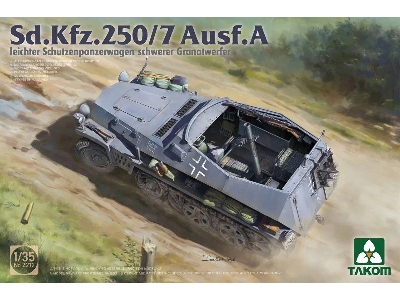Sd.Kfz. 250/7 Ausf.A leichter Schützenpanzerwagen schwerer Granatwerfer - zdjęcie 1