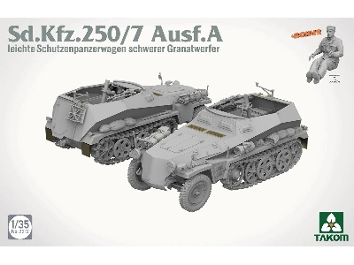 Sd.Kfz. 250/7 Ausf.A leichter Schützenpanzerwagen schwerer Granatwerfer - zdjęcie 2