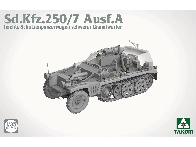 Sd.Kfz. 250/7 Ausf.A leichter Schützenpanzerwagen schwerer Granatwerfer - zdjęcie 5