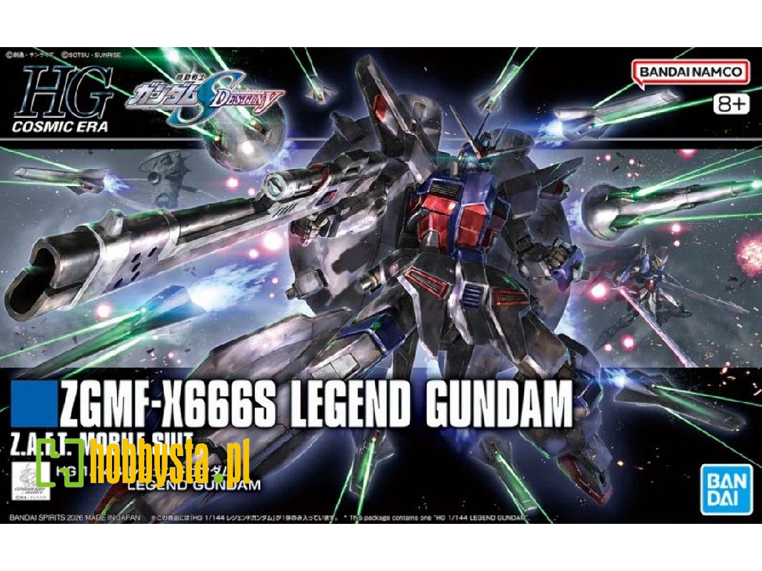 Zgmf-x666s Legend Gundam - zdjęcie 1
