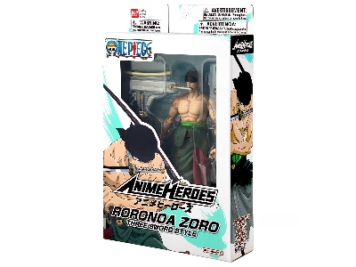 Anime Heroes One Piece Roronoa Zoro (Three Sword Style) - zdjęcie 10