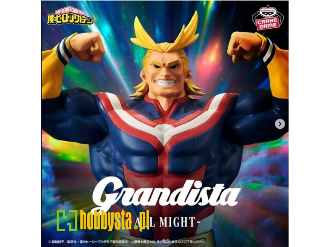 Banpresto My Hero Academia Grandista - All Might - zdjęcie 1