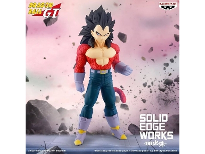 Dragon Ball Gt Solid Edge Works Super Saiyan 4 Vegeta - zdjęcie 1