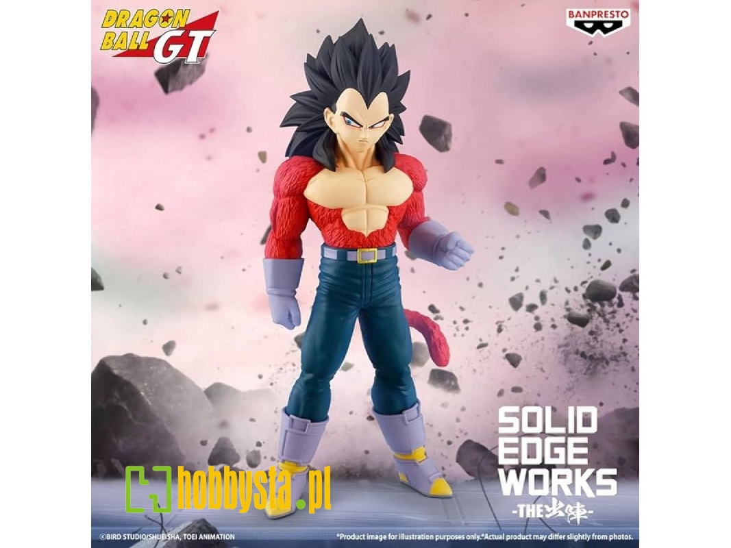 Dragon Ball Gt Solid Edge Works Super Saiyan 4 Vegeta - zdjęcie 1