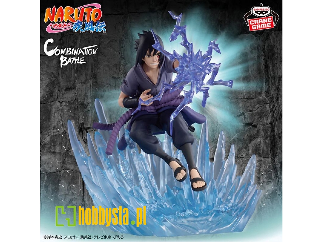 Banpresto Naruto Shippuden Combination Battle - Uchiha Sasuke - zdjęcie 1