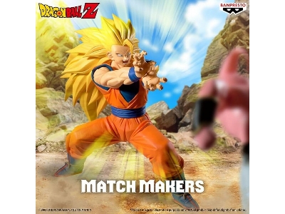 Banpresto Dragon Ball Z Match Makers - Super Saiyan 3 Son Goku (Vs Majin Buu / Pure) - zdjęcie 1