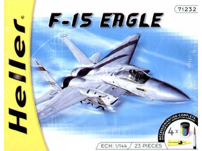 F-15 Eagle + farby, klej, pędzelek - zdjęcie 1 F-15 Eagle + farby, klej, pędzelek - zdjęcie 1