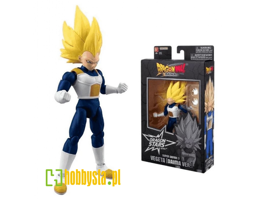 Dragon Ball Dragon Stars - Super Saiyan 3 Vegeta (Daima Version) - zdjęcie 1