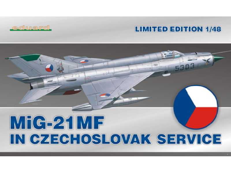  MiG-21MF in Czechoslovak service 1/48 - samolot - zdjęcie 1