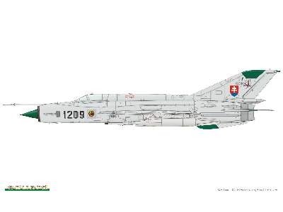  MiG-21MF in Czechoslovak service 1/48 - samolot - zdjęcie 2
