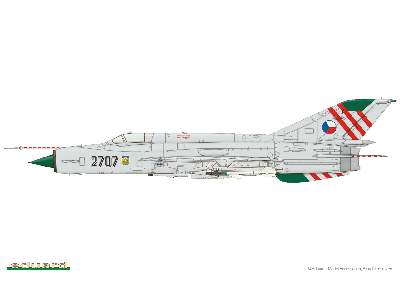  MiG-21MF in Czechoslovak service 1/48 - samolot - zdjęcie 4