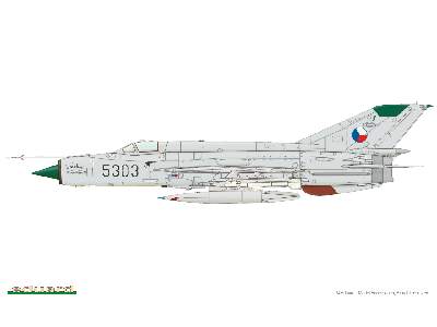  MiG-21MF in Czechoslovak service 1/48 - samolot - zdjęcie 7