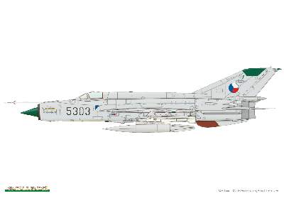  MiG-21MF in Czechoslovak service 1/48 - samolot - zdjęcie 8