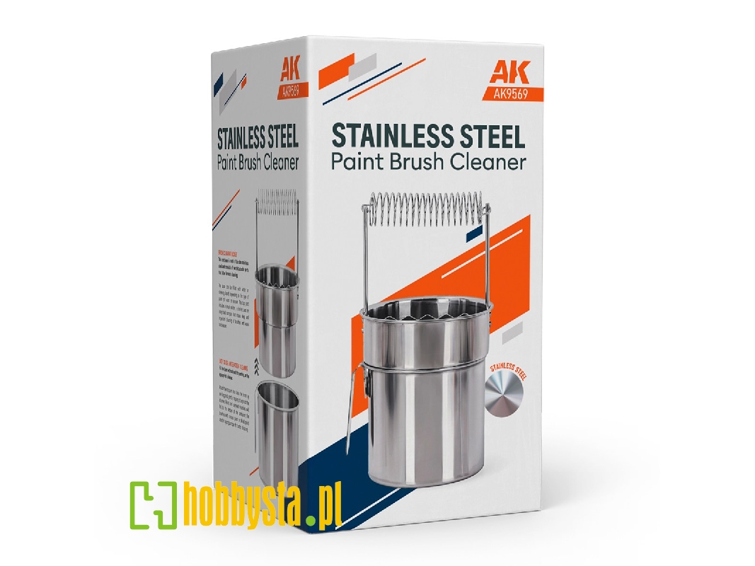 Stainless Steel Paint Brush Cleaner - zdjęcie 1