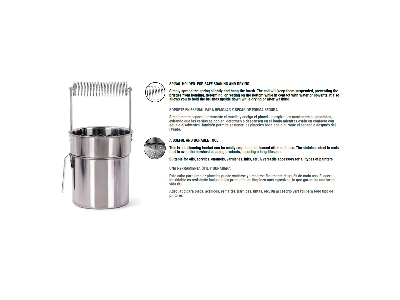 Stainless Steel Paint Brush Cleaner - zdjęcie 2