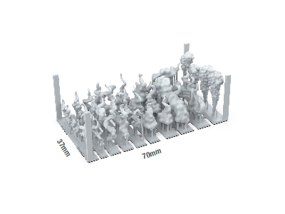 Smoke Fx (3d-printed / 40 Pcs) - zdjęcie 3