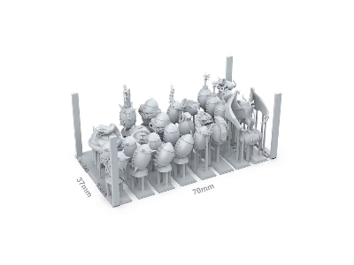 Fantasy Football Balls (3d-printed / 25 Pcs) - zdjęcie 2