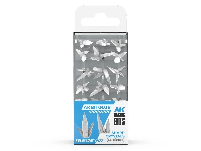 Sharp Crystals (3d-printed / 35 Pcs) - zdjęcie 2