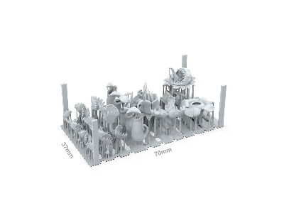 Carnivorous Plants (3d-printed / 27 Pcs) - zdjęcie 2