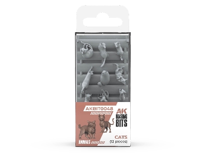 Cats (12 Pcs / 3d-printed) - zdjęcie 1