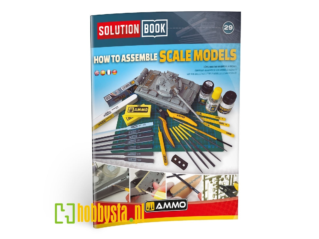 Solution Book 29 - Beginners: How To Assemble Scale Models (Multilingual) - zdjęcie 1
