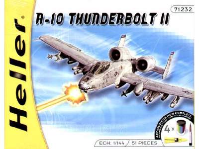 A-10 Thunderbolt II  + farby, klej, pędzelek - zdjęcie 1