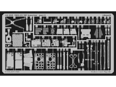  MiG-21MF interior 1/32 - Trumpeter - blaszki - zdjęcie 1