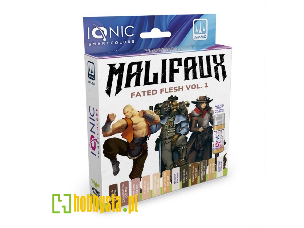 Ionic-0459 Set Malifaux Fated Flesh Volume 1 - zdjęcie 1